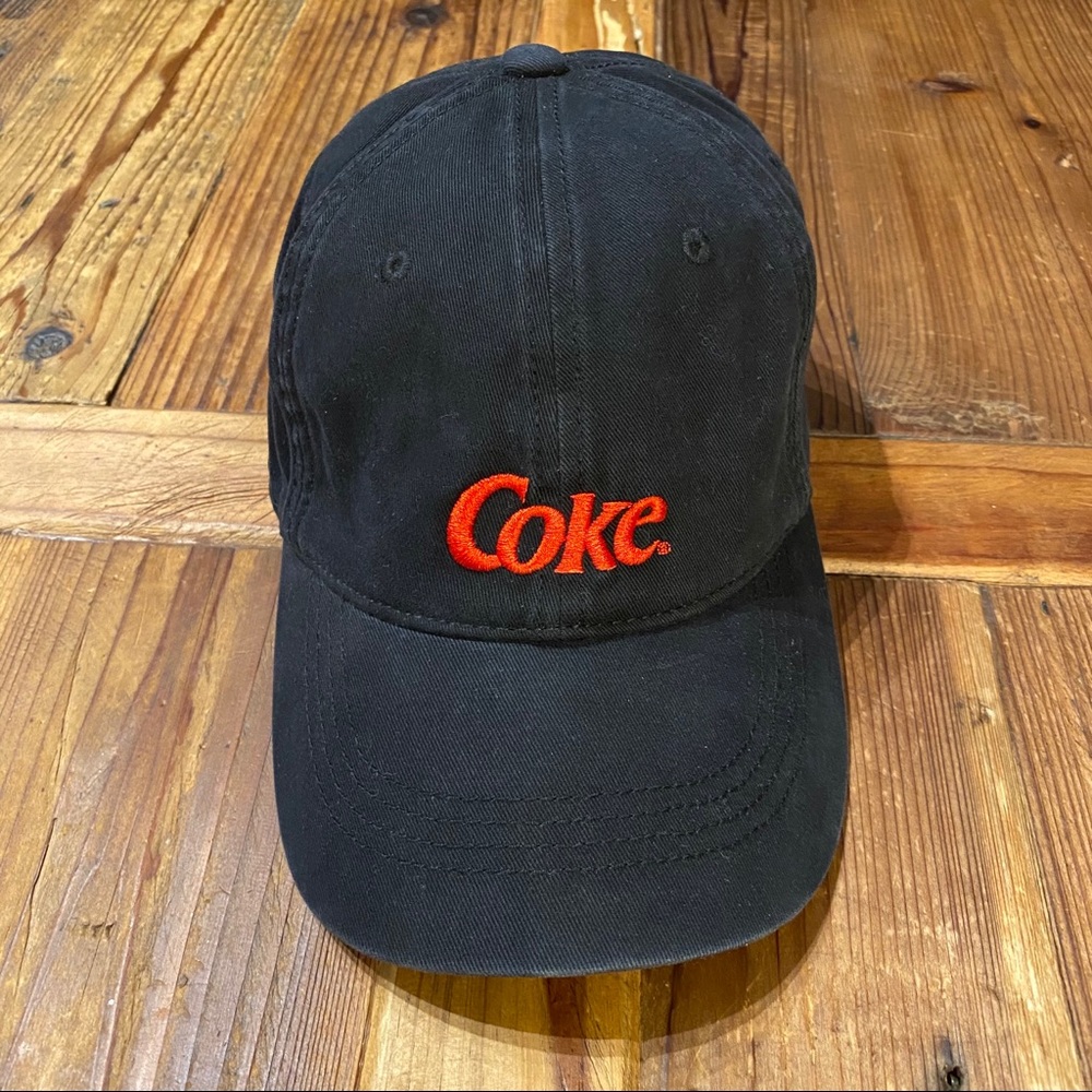Coke Strapback Dad Hat